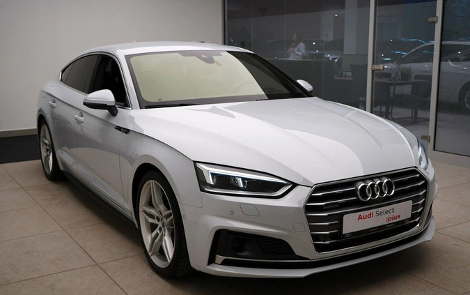 Audi A5 cena 189850 przebieg: 109307, rok produkcji 2019 z Stawiski małe 781